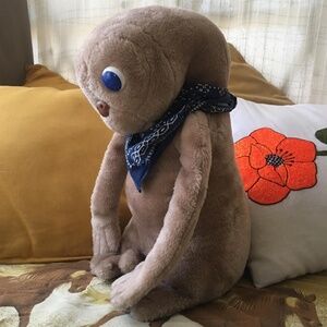 Vintage Kamar E.T. Movie Stuffed Animal 1982
